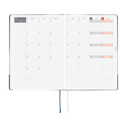 Agenda Hobonichi 2027 HON A5 | Hiroko Kubota: String Telephone Until the Moon is Full