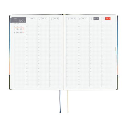 Agenda Hobonichi 2027 HON A5 | Hiroko Kubota: String Telephone Until the Moon is Full