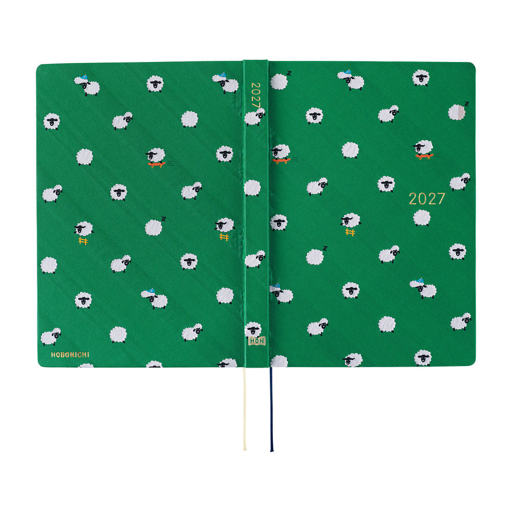 millenotes-hobonichi-agenda-2027-HON-A5-sheep-english-3