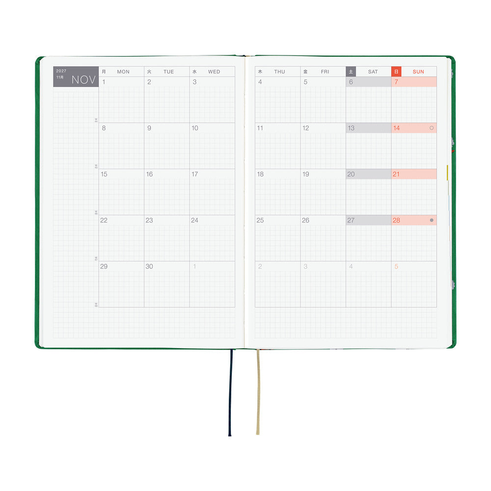 millenotes-hobonichi-agenda-2027-HON-A5-sheep-english-4