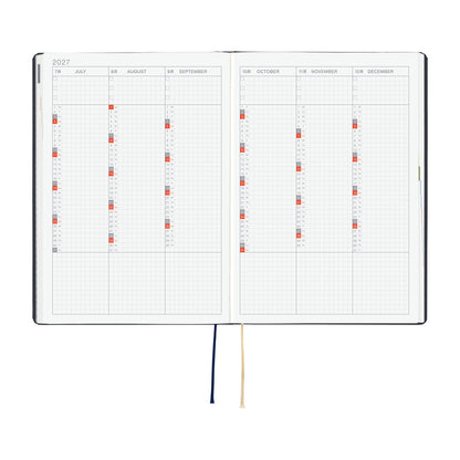 Agenda Hobonichi 2027 HON A5 | Slash (Navy)