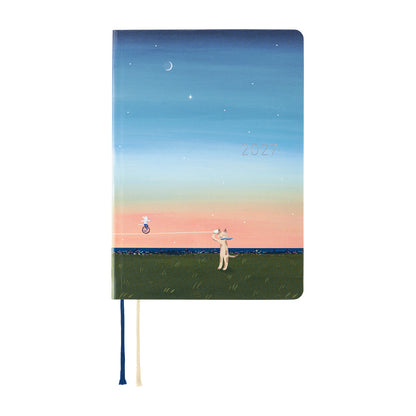 Agenda Hobonichi 2027 HON A6 | Hiroko Kubota: String Telephone Until the Moon is Full