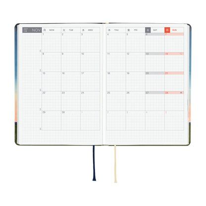 Agenda Hobonichi 2027 HON A6 | Hiroko Kubota: String Telephone Until the Moon is Full