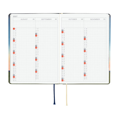 Agenda Hobonichi 2027 HON A6 | Hiroko Kubota: String Telephone Until the Moon is Full