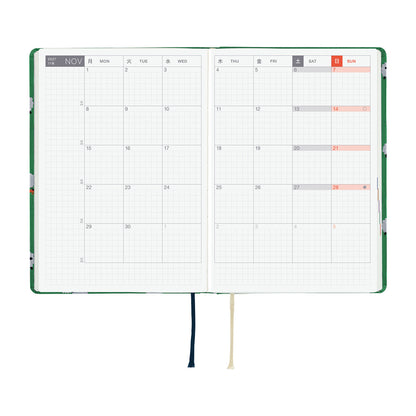 Agenda Hobonichi 2027 HON A6 | Bow & Tie: Sheep Sheep Sheep