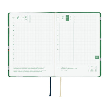 Agenda Hobonichi 2027 HON A6 | Bow & Tie: Sheep Sheep Sheep