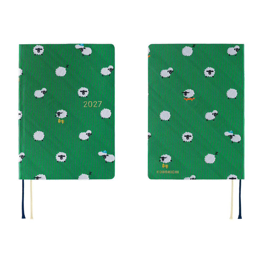 Agenda Hobonichi 2027 HON A6 | Bow & Tie: Sheep Sheep Sheep