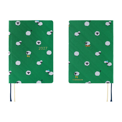Agenda Hobonichi 2027 HON A6 | Bow & Tie: Sheep Sheep Sheep