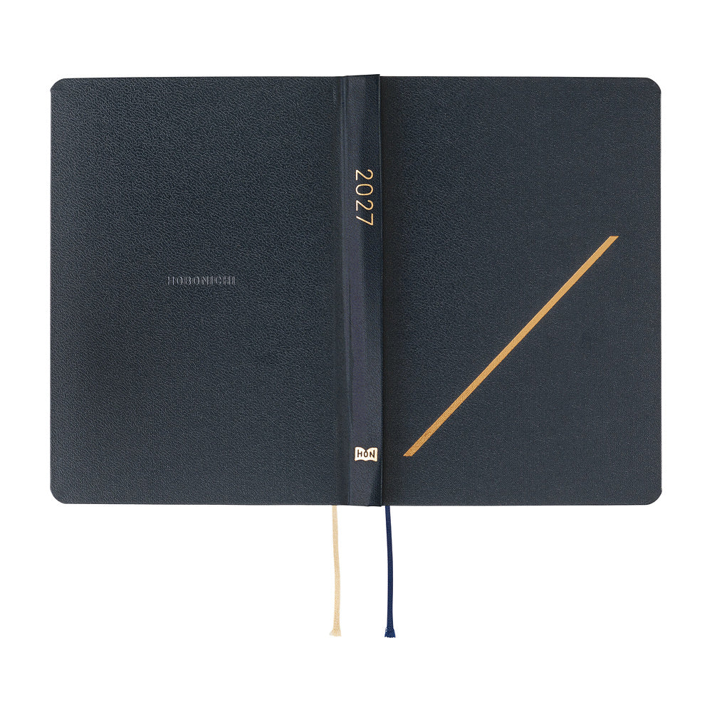 Agenda Hobonichi 2027 HON A6 | Slash (Navy)