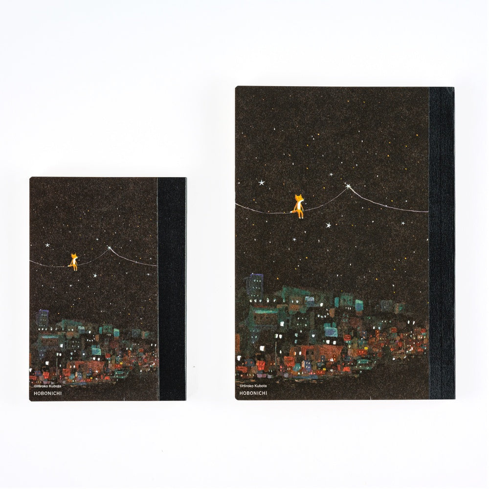 Carnet de notes | Hobonichi x Hiroko Kubota | Another Night of Falling Star Sparklers – A5 & A6