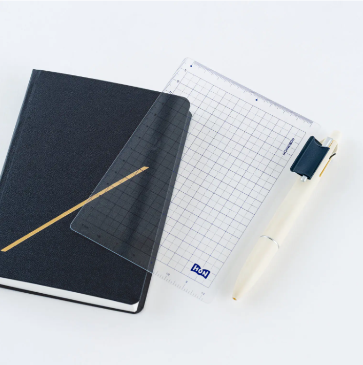 Podkładka pod ołówek | Hobonichi HON | Przezroczysta – A5 i A6
