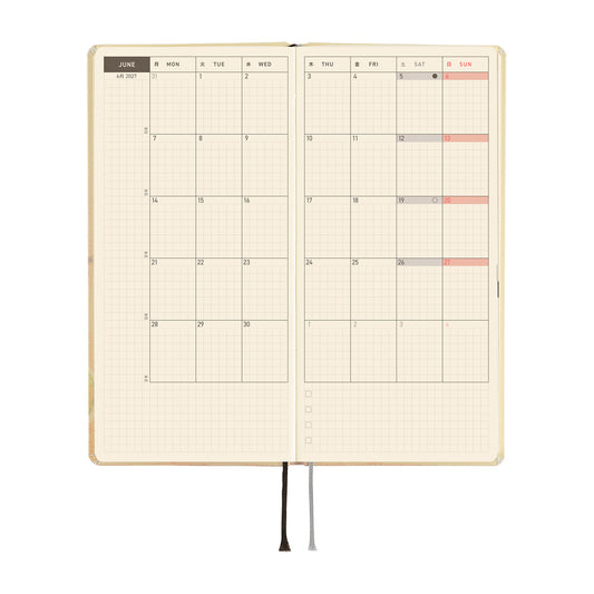 Agenda Hobonichi 2027 Weeks | Akiko Miyakoshi: Once, in Spring
