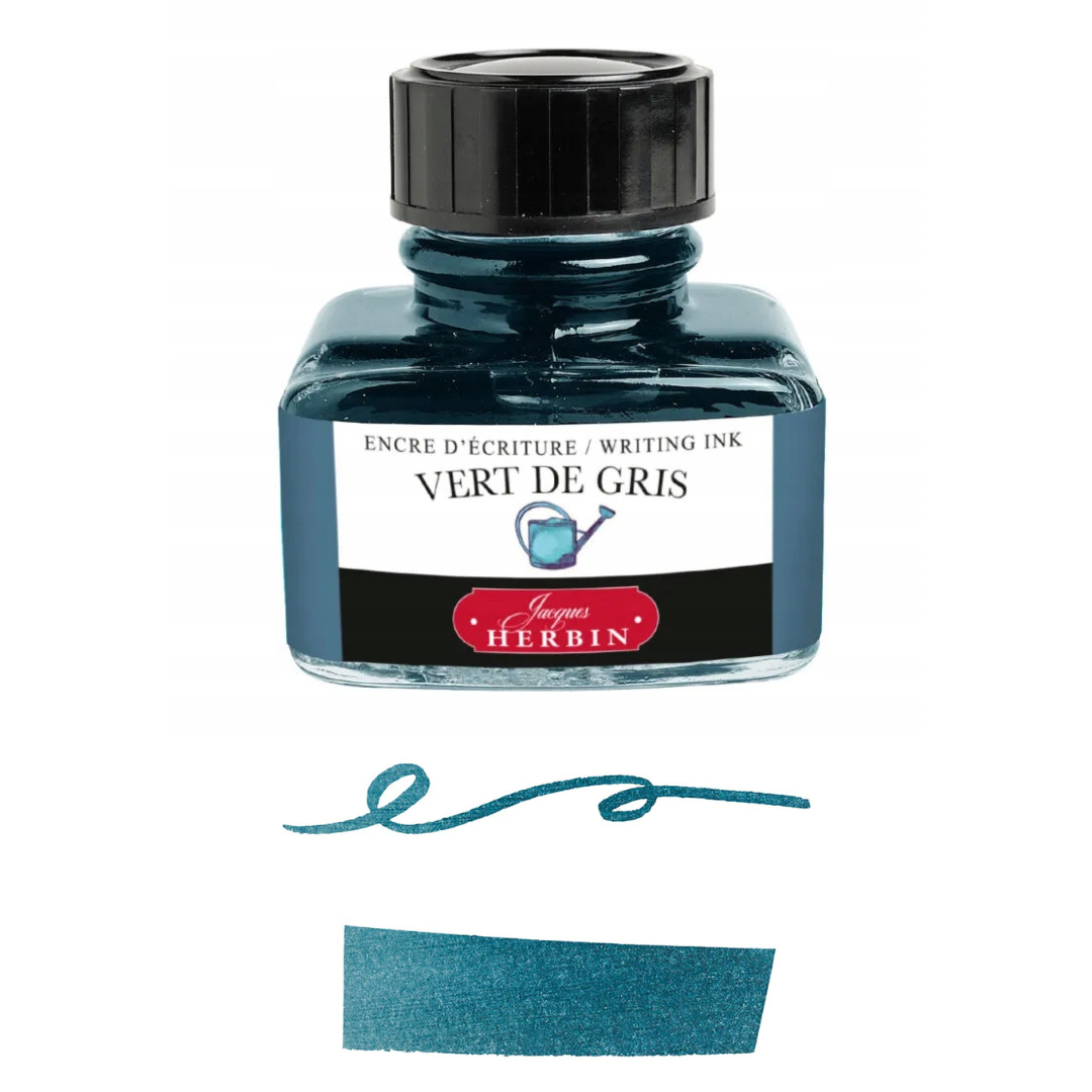 millenotes-jacques-herbin-fountain-pen-ink-atrament-30-ML-vert-de-gris