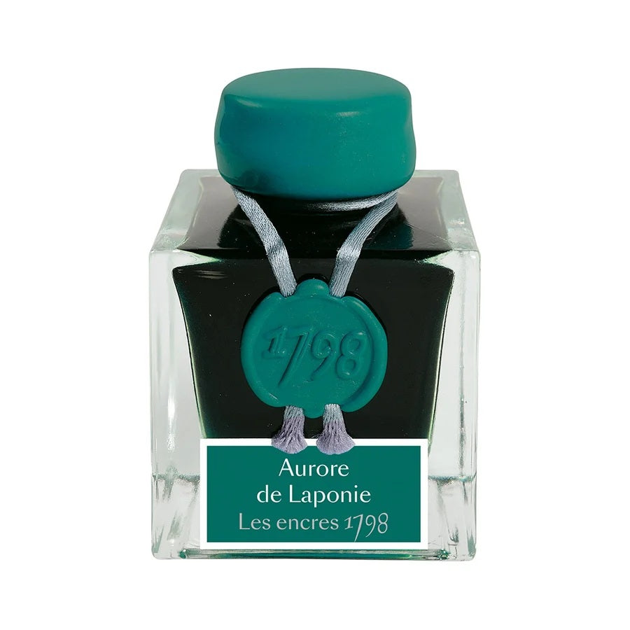 Jacques HERBIN Encre d’écriture | Collection 1798 | Aurore de Laponie - 50 ml
