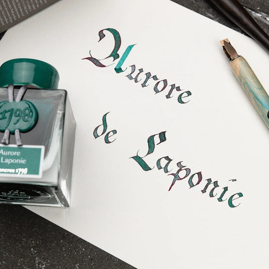 Jacques HERBIN Encre d’écriture | Collection 1798 | Aurore de Laponie - 10 ml
