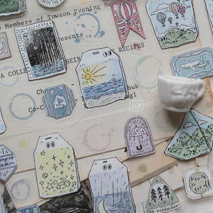 millenotes-lcn-design-studip-kiss-cut-PET-tape-tea-time-1