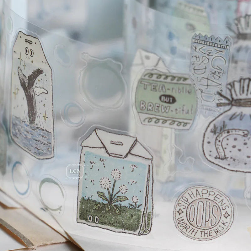 millenotes-lcn-design-studip-kiss-cut-PET-tape-tea-time-4