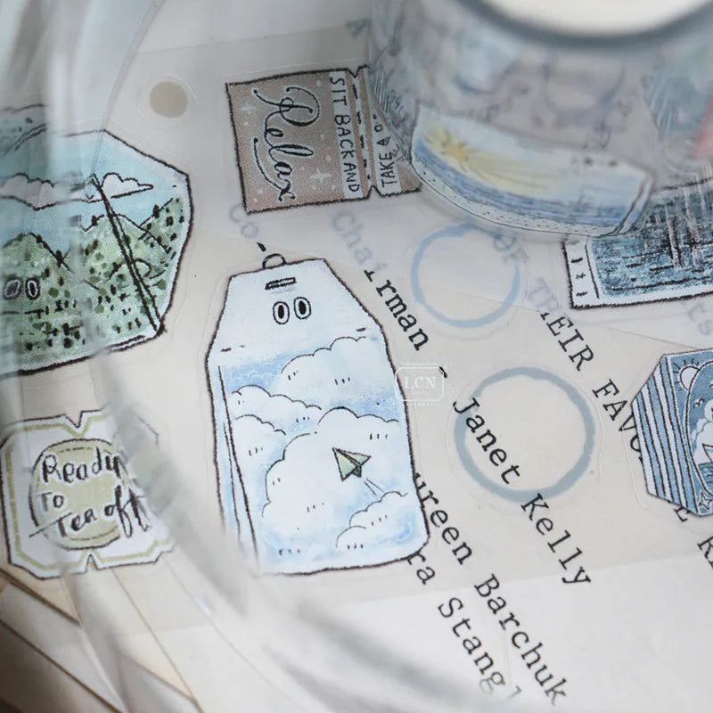 millenotes-lcn-design-studip-kiss-cut-PET-tape-tea-time-7