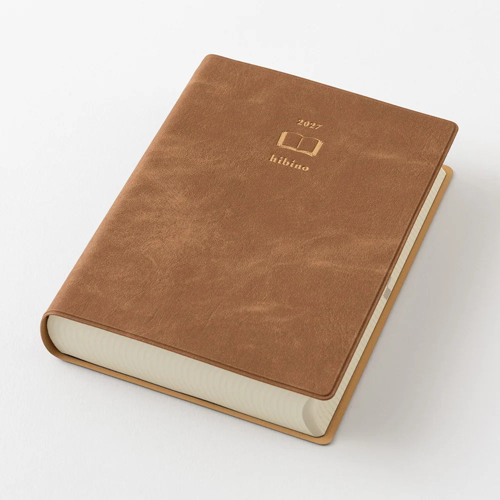Planner 2027 MIDORI Hibino Diary A6 | Camel