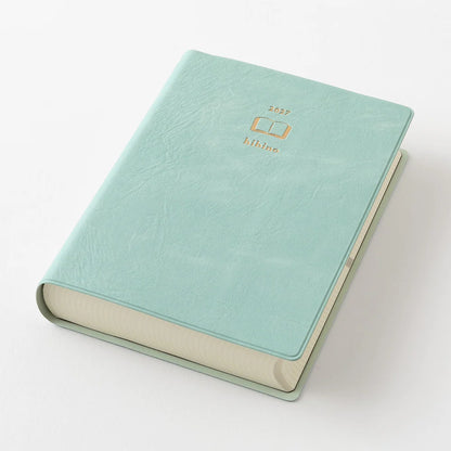 Planner 2027 MIDORI Hibino Diary A6 | Niebiesko-zielony