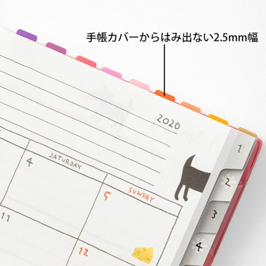 millenotes-midori-sticker-index-label-vivid-colors-4