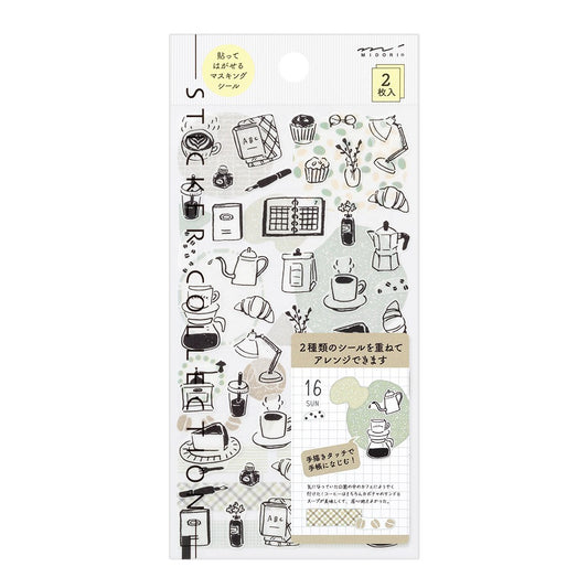 millenotes-midori-stickers-monotone-cafe-2641-1