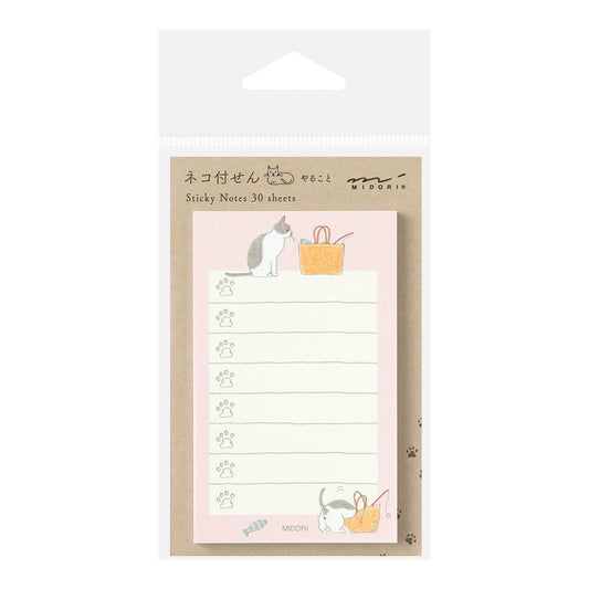 millenotes-midori-sticky-notes-to-do-list-pink-cat-1