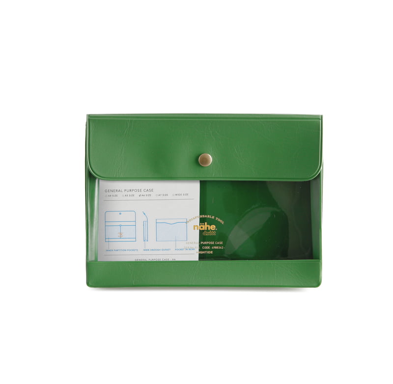 millenotes-nahe-general-purpose-case-a6-clear-green