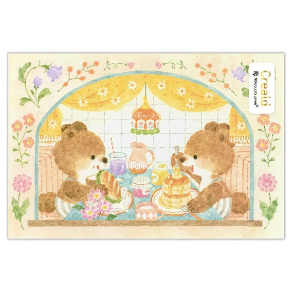 millenotes-nb-postcard-kuma-cafe-1