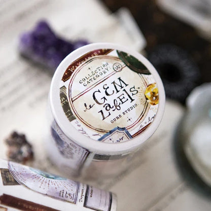 Notes adhésives en rouleau | OURS Studio | Gem labels