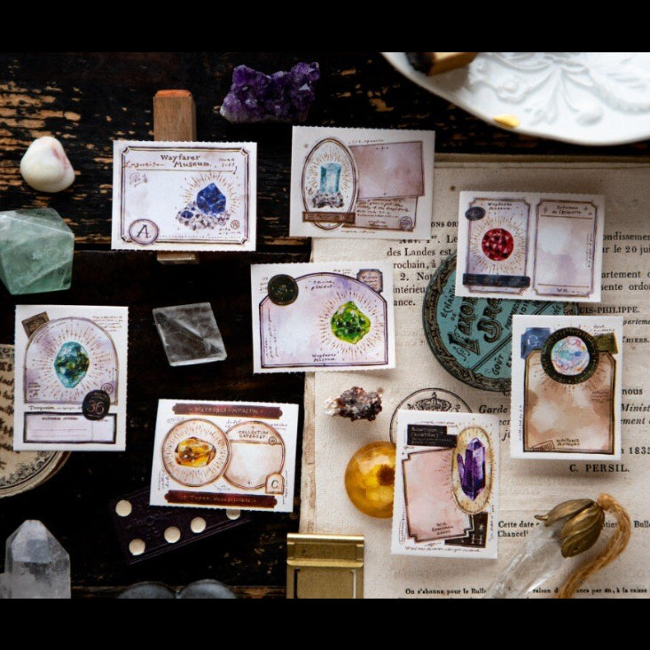 Notes adhésives en rouleau | OURS Studio | Gem labels