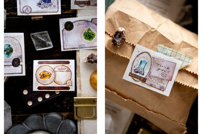 Notes adhésives en rouleau | OURS Studio | Gem labels