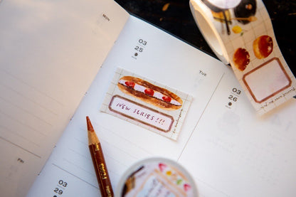 Notes adhésives en rouleau | OURS Studio | Sweet hours