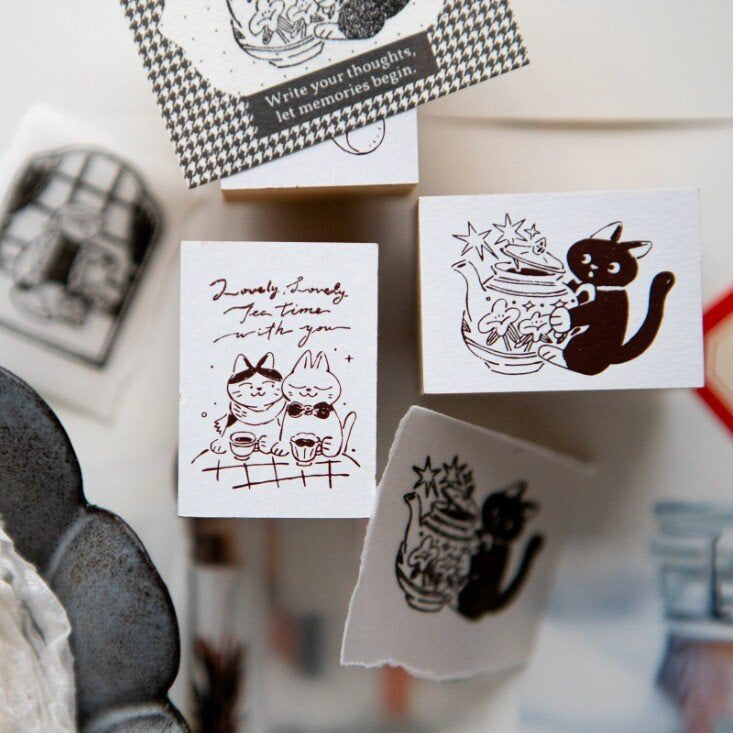Wooden Stamp | OURS Studio | Tea Room Series