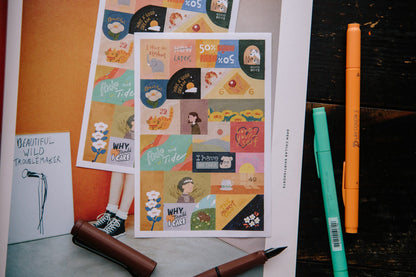 Decorative Stickers | OURS Studio | Those Little Thoughts