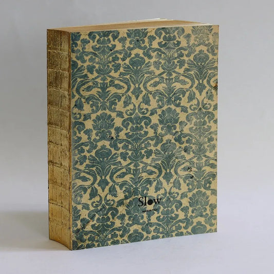 millenotes-slow-design-canvas-xl-gold-carnet-notebook-blue-damask