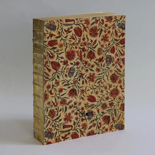 millenotes-slow-design-canvas-xl-gold-carnet-notebook-red-chintz