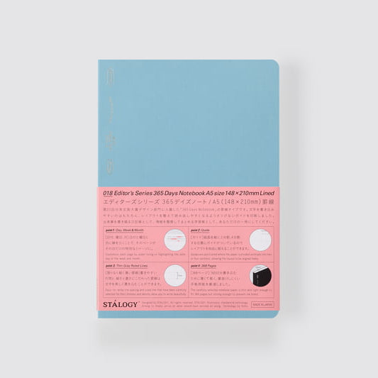 millenotes-stalogy-365-days-notebook-A5-blue-lined-1
