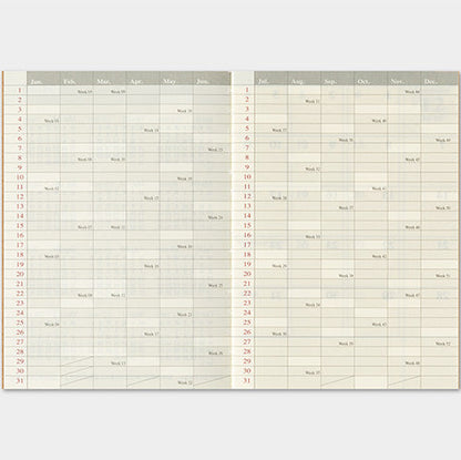millenotes-traveler-s-company-notebook-diary-2027-monthly-passport-5