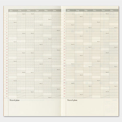 millenotes-traveler-s-company-notebook-diary-2027-monthly-regular-5