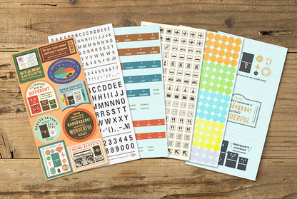 millenotes-traveler-s-company-notebook-diary-2027-stickers