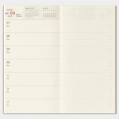 millenotes-traveler-s-company-notebook-diary-2027-weekly-memo-11