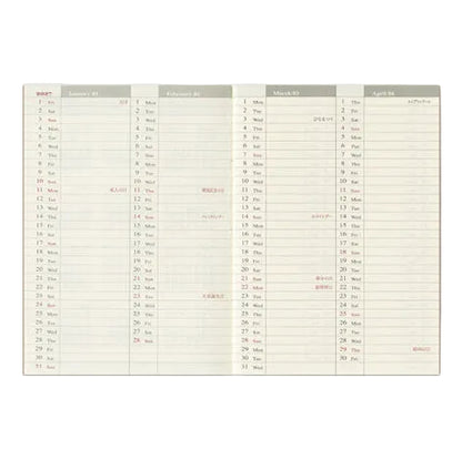 millenotes-traveler-s-company-notebook-diary-2027-weekly-passport-5