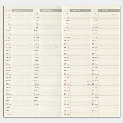 millenotes-traveler-s-company-notebook-diary-2027-weekly-vertical-5