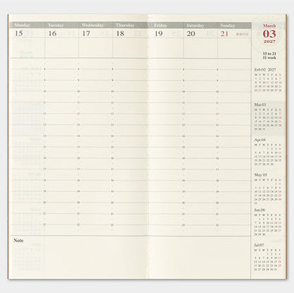 millenotes-traveler-s-company-notebook-diary-2027-weekly-vertical-6