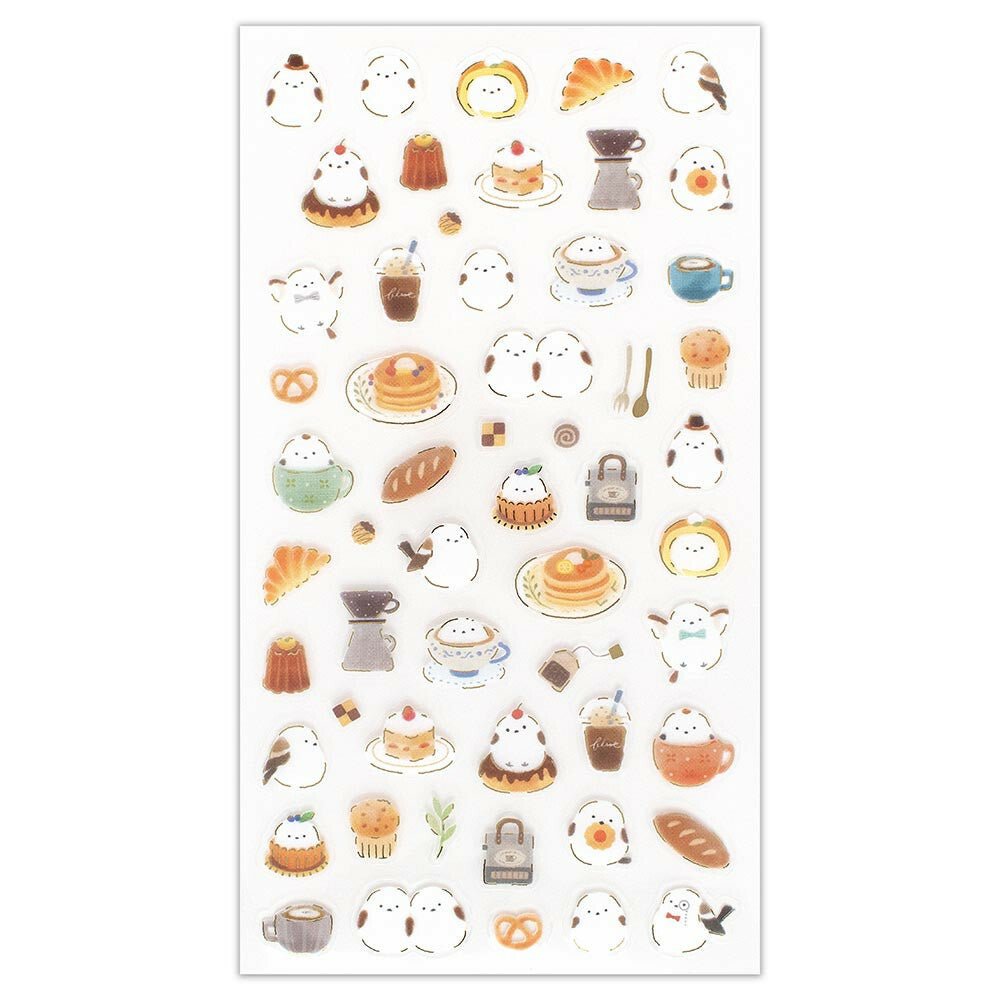 Mini stickers | Mattari Animals | Adorable Oisillon - NB Co Ltd - millenotes