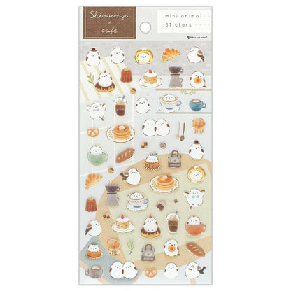 Mini stickers | Mattari Animals | Adorable Oisillon - NB Co Ltd - millenotes