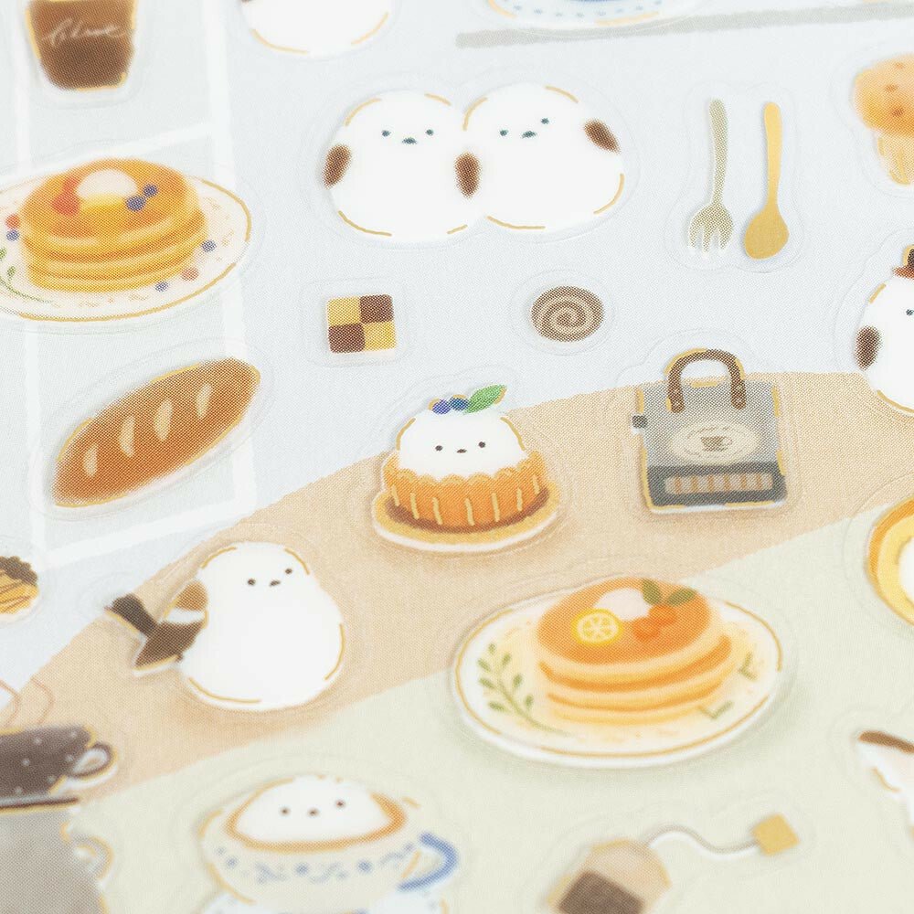 Mini stickers | Mattari Animals | Adorable Oisillon - NB Co Ltd - millenotes