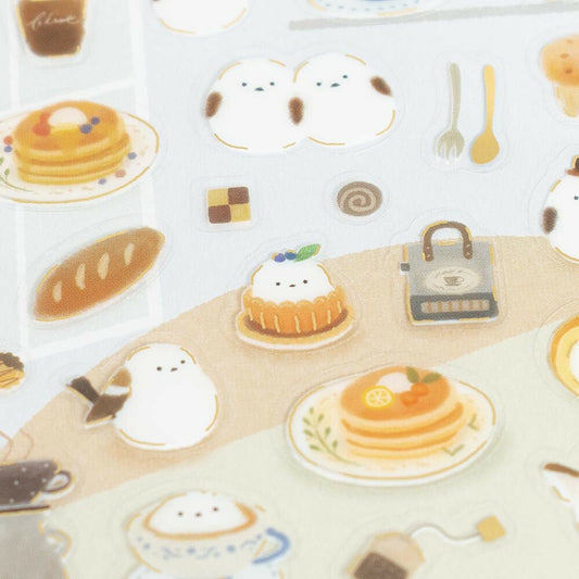 Mini stickers | Mattari Animals | Adorable Oisillon - NB Co Ltd - millenotes