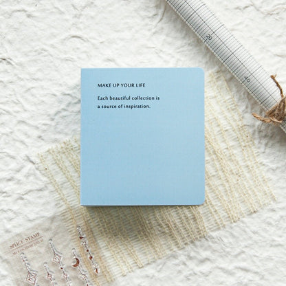 MU Lifestyle | Classeur de Rangement pour Tampons - MU Lifestyle - Light blue - millenotes